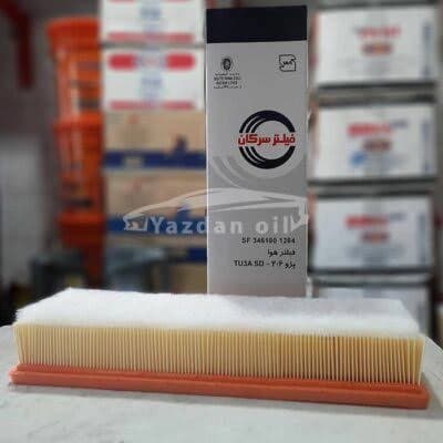 فیلتر هوای 206 SD کوتاه سرکان