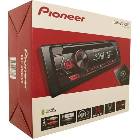 پخش خودرو پایونیر مدل DEH-S1250UB سایز ۱ دین