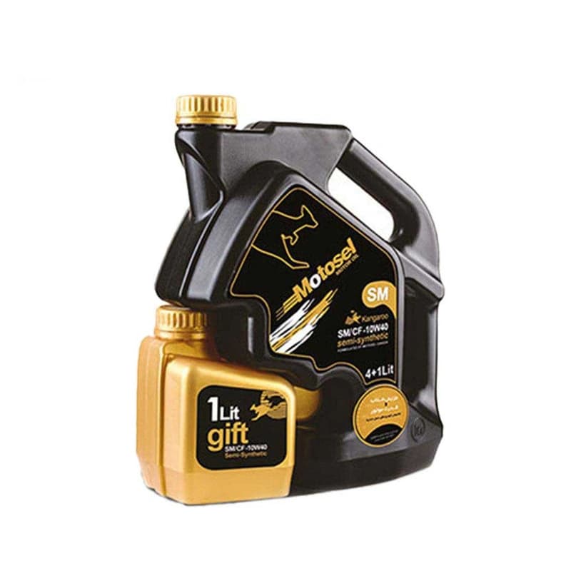 روغن موتور موتوسل ۱۰W-40 SM حجم ۵ لیتر