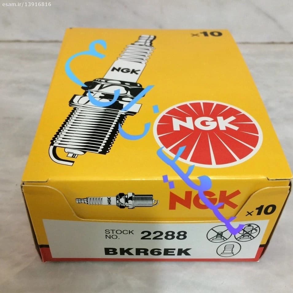 شمع NGK ژاپن دو پلاتین